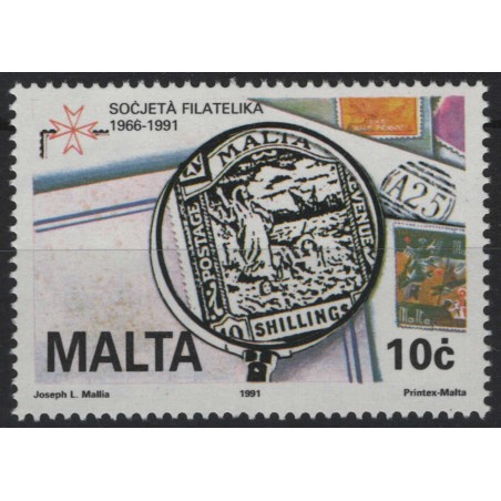 MALTA 1991 Società Filatelica MNH**