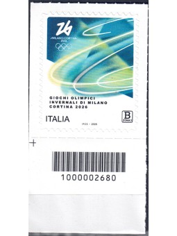 ITALIA 2026 Winter Olympic and Paralympic Games CB ais MNH**