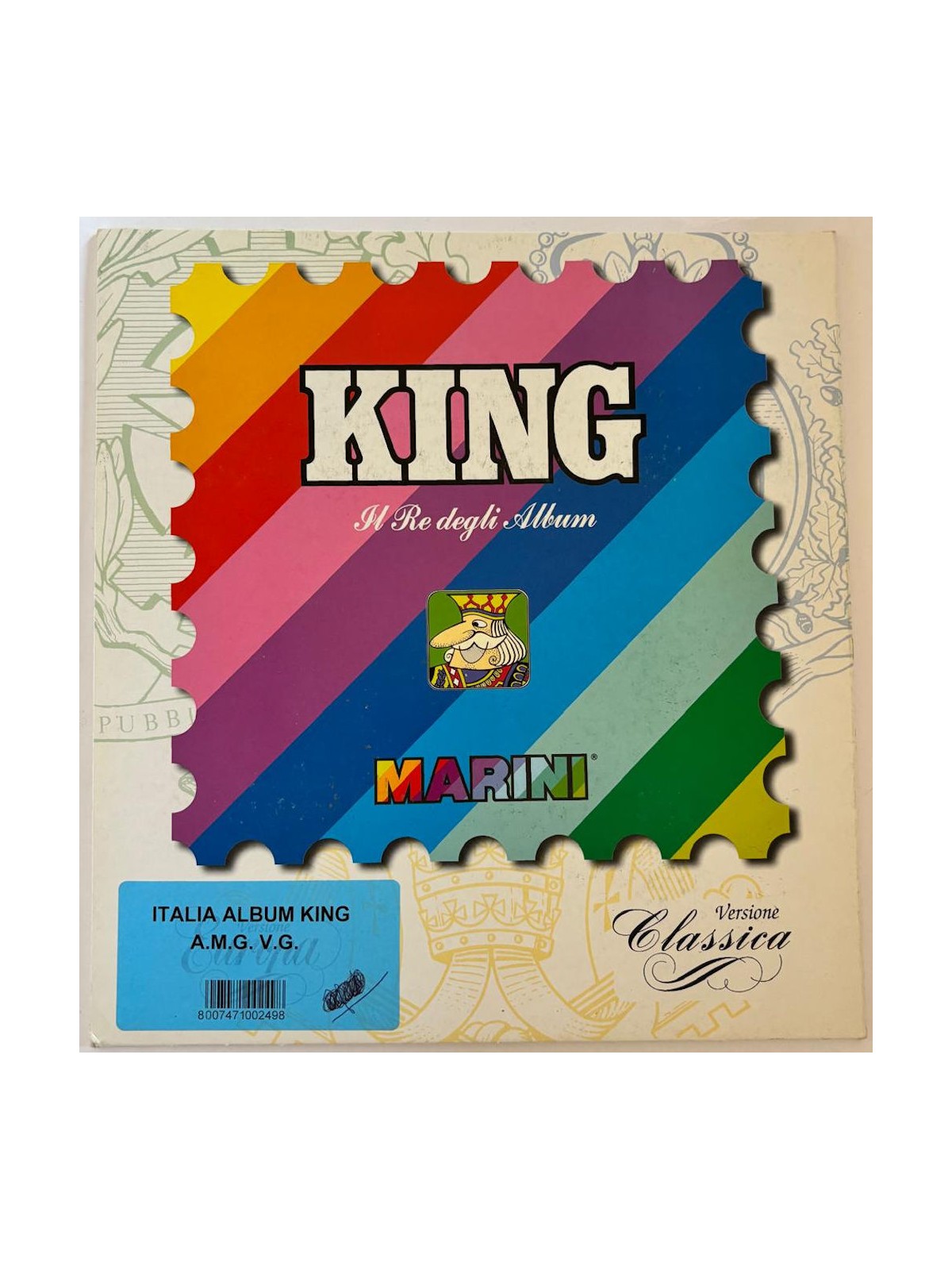 A.M.G. V.G. Fogli d'album Marini per singoli us
