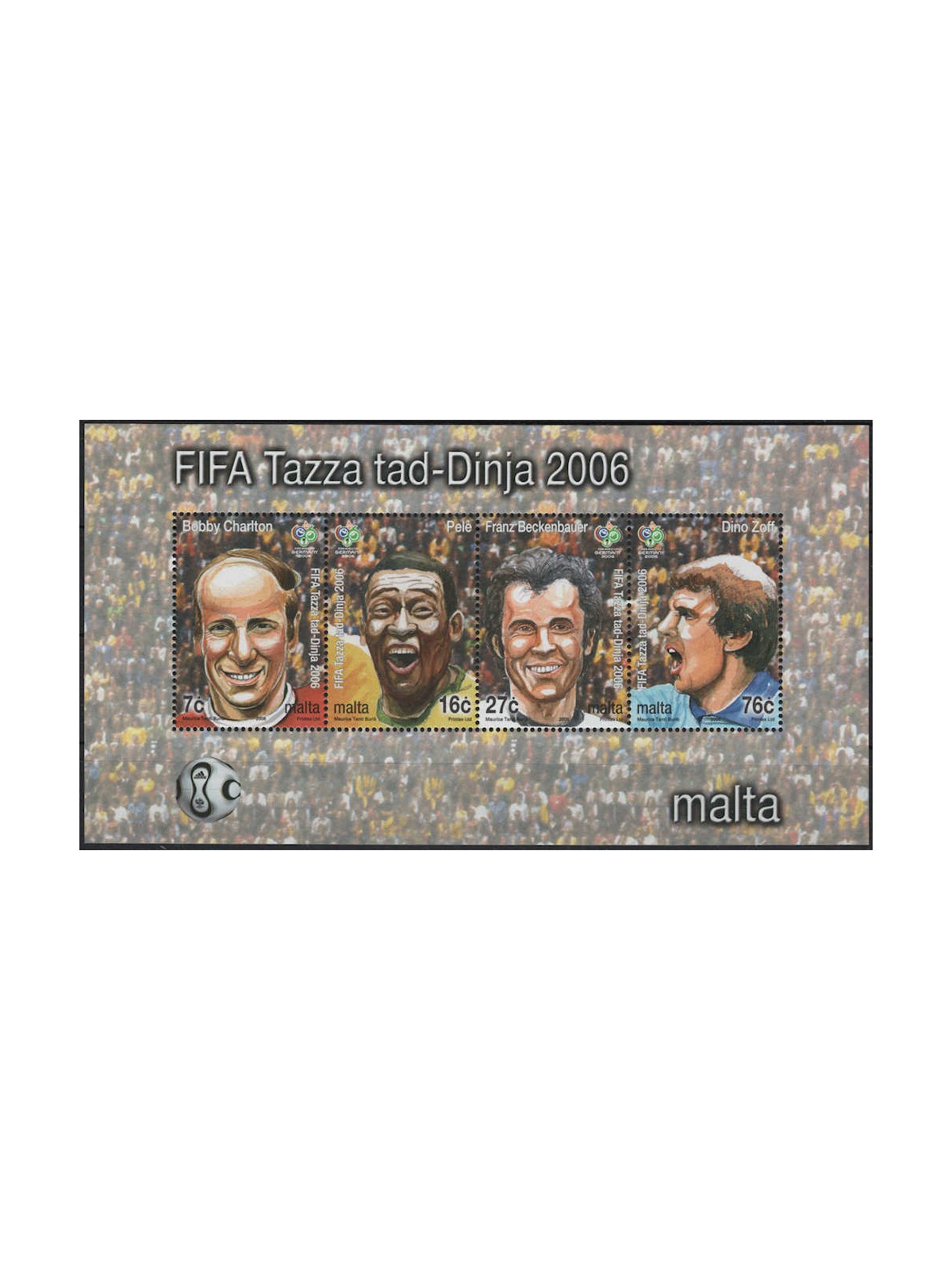 MALTA 2006 FIFA World Cup s/s MNH**