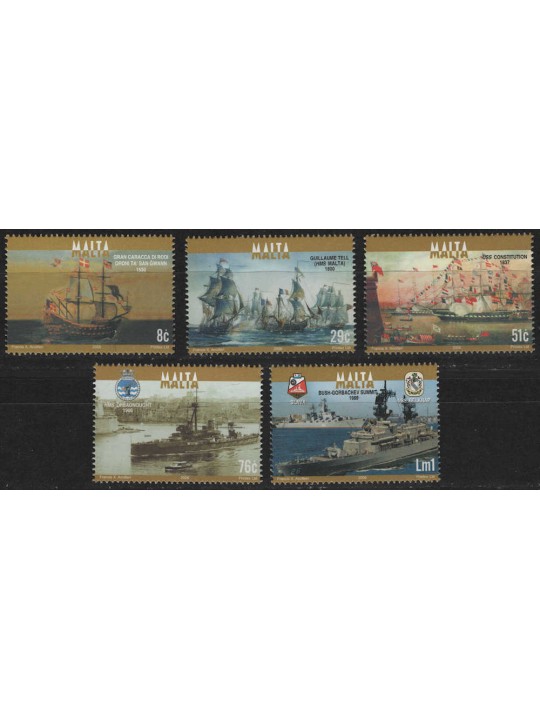 MALTA 2006 Paintings of Historic Ships 5v MNH**