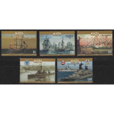 MALTA 2006 Paintings of Historic Ships 5v MNH**