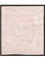 Sardegna 1853 Vitt. Emanuele 40 c. rosa chiaro l'esemplare presenta un'impercettibile falla di gomma in basso n° 6 Cert. Cardill