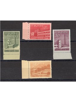Albania 1963 Industry series no. 655/58 Cat. €30 (** )