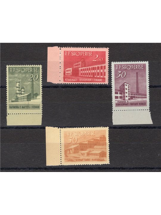 Albania 1963 Industrie serie n° 655/58 Cat. € 30 (**)