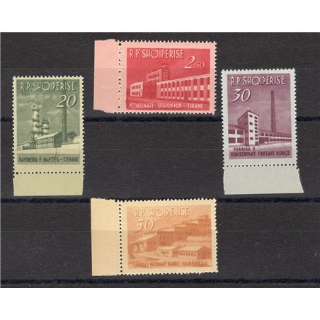 Albania 1963 Industrie serie n° 655/58 Cat. € 30 (**)