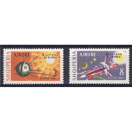 Albania 1964 P.A. Expo Riccione serie n° 66/67 Cat. € 47 (**)