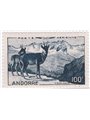 Andorra Francese 1950 P.A. Camosci dei Pirenei n° 1 Cat. € 110 (**)