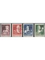 Austria 1949 Children’s Works series no. 765/68 Cat. €100 (U)
