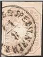 Austria 1863 Francobolli per giornali Stemma (1,05 k.) bruno grigio n° 8 Cat. € 140 (U)