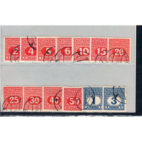 Bosnia and Herzegovina 1916 Postage mark with numeral in an octagon series no. 14/26 Cat. €220 (U)