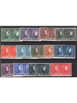 Belgio 1925 75° Anniv. del Francobollo Belga serie n° 221/33 Cat. € 230 (**)