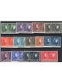 Belgium 1925 75th Anniversary of the Belgian Postage Stamp series no. 221/33 Cat. €230 (**)