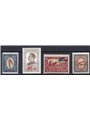 Bulgaria 1927/28 P.A. overprinted ‘aereo’ and new denomination series no. 1/4 Cat. € 105 (**)