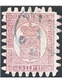 Finlandia 1866/70 Stemma 5 p. lilla bruno su ocra n° 5 Cat. € 350 (U)