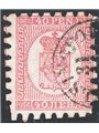 Finland 1866/70 Coat of Arms 40p pink on light lilac with Type III perforation no. 9 Cat. €140 (U)