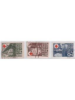 Finlandia 1930 Croce rossa serie n° 161/63 Cat. € 48 (U)