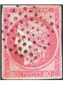 France 1870 Ceres type 80 c. pink no. 49 Cat. €320 (U)