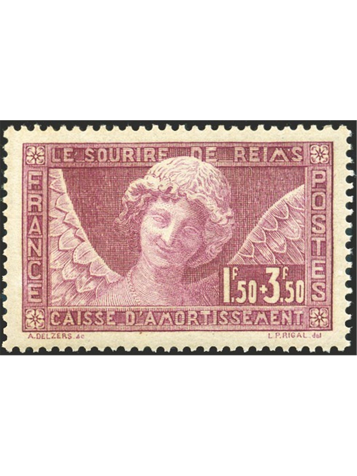 Francia 1930 Pro cassa d'ammortamento n° 256 Cert. Biondi Cat. € 160 (**)