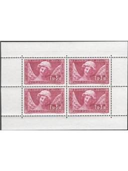France 1930 Amortisation Fund sheet of 4 (deluxe proofs) no. 256. CiBaFil cert Cat. €700 (**)
