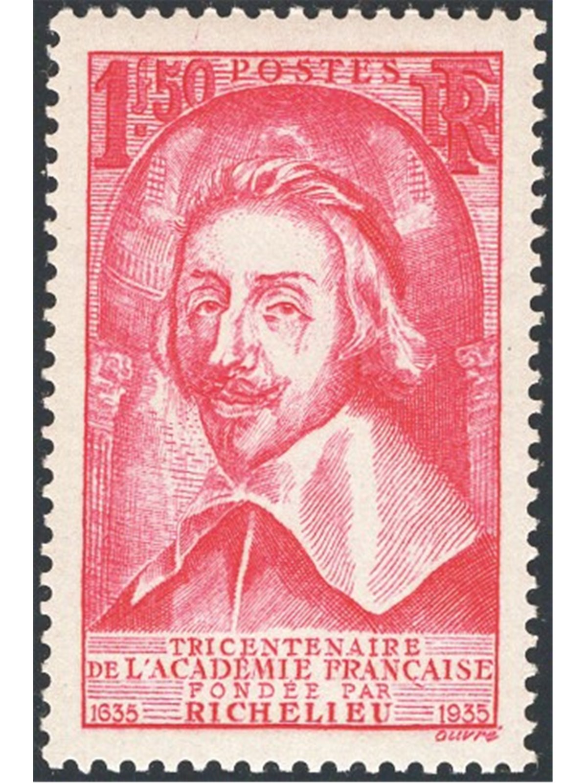 France 1935 French Academy no. 305 Cat. € 90 (**)