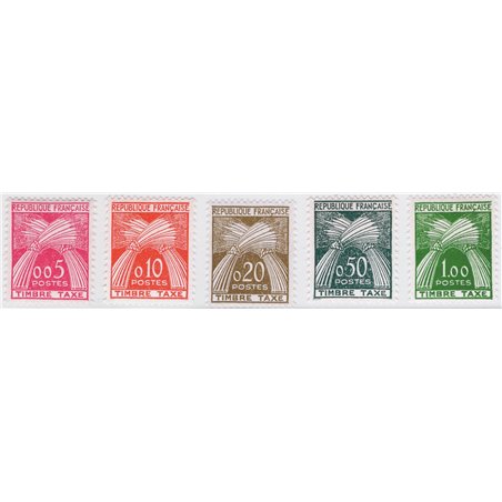 France 1960 Tax stamps ‘Sheaves of wheat’ no. 90/95 Cat. € 90 (**)