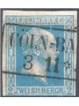 Prussia 1857 Frederick William IV 2 s. blue no. 7 Catalogue price: €110 (U)
