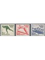 German Reich 1935 Garmisch Olympics series no. 559/61 – Cat. € 70 (**)