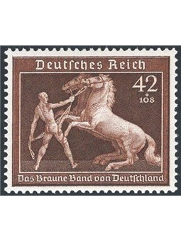 German Reich 1939 VI Brown Ribbon no. 637 Cat. € 80 (**)