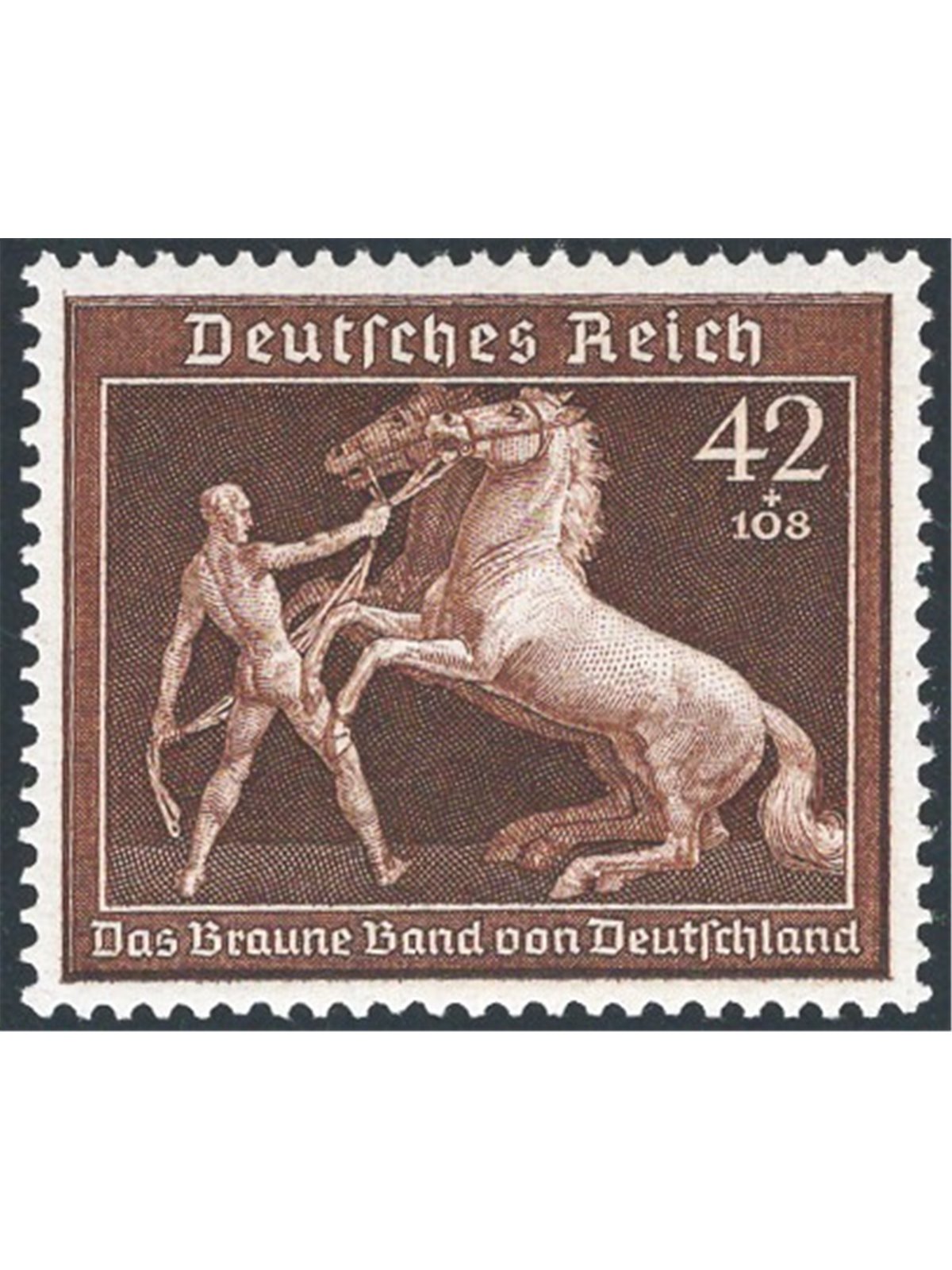 Germania Reich 1939 VI Nastro Bruno n° 637 Cat. € 80 (**)