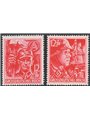 Germania Reich 1945 In onore delle S.A ed SS serie n° 825/26 Cat. € 95 (**)