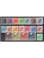 Berlin 1948 AIS zone stamps overprinted “Berlin” in black nos. 1A/20A. CiBaFil certificate Cat. €400 (**)