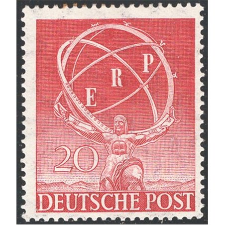 Berlin 1950 E.R.P. no. 57 Cat. €100 (**)