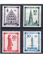 Baden 194 9 Reconstruction of the City of Freiburg series no. 38/41 Cat. €70 (**)