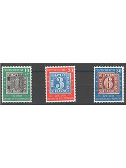 Germania 1949 Centenario del Francobollo Tedesco serie n° 2A/2C Cat. € 100 (**)