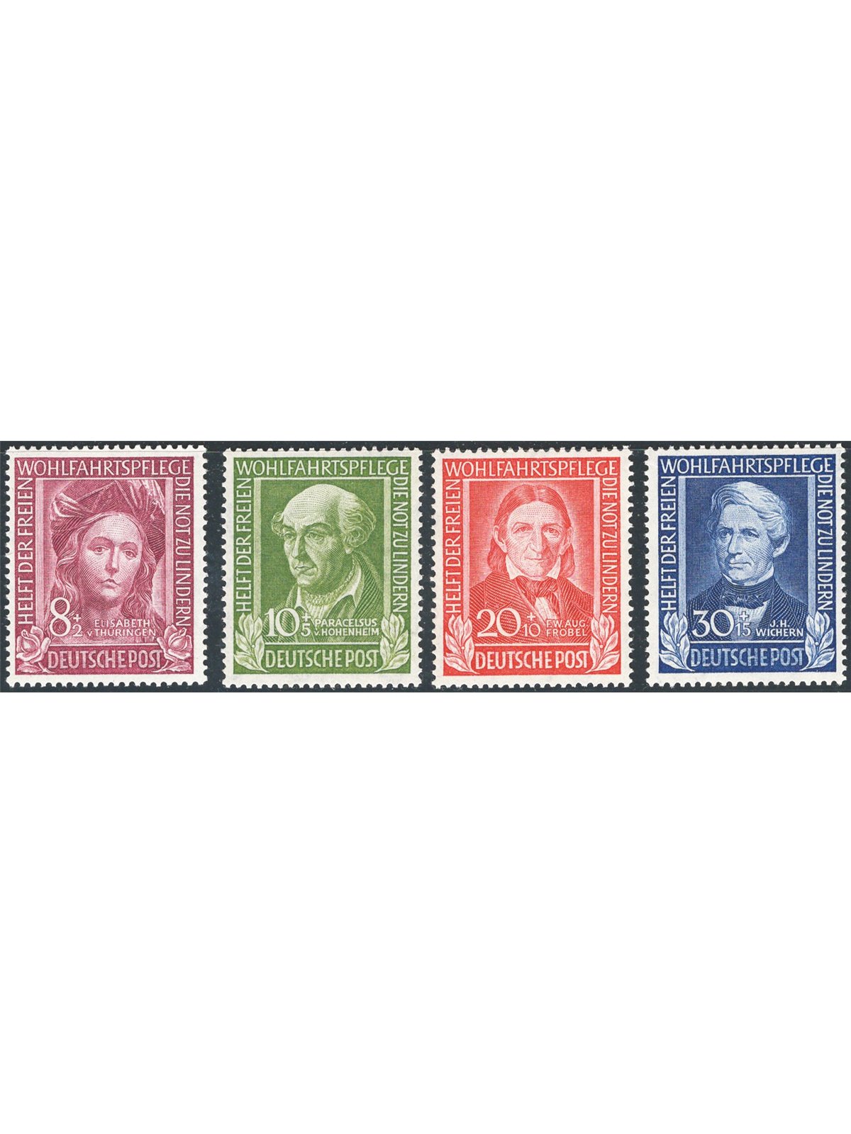 Germany 1949 Charity series no. 3/6 Cat. €130 (**)