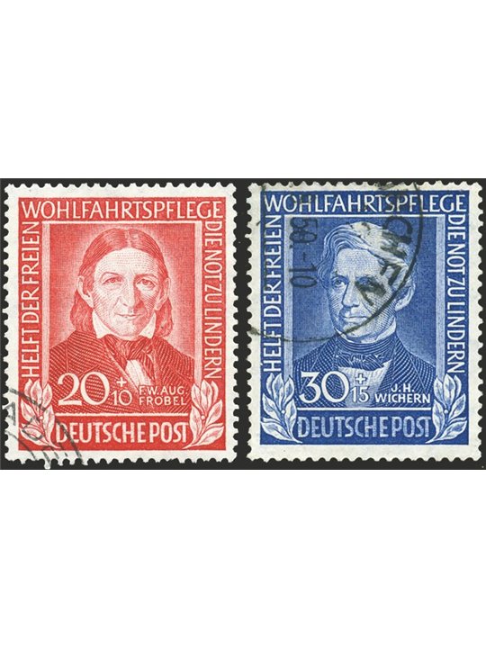 Germany 1949 Charity series no. 3/6 Cat. €190 (U)