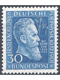 Germania 1951 W.C. Rontgen n° 33 Cat. € 110 (**)