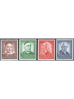 Germania 1953 Beneficenza serie n° 59/62 Cat. € 110 (**)
