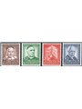 Germania 1953 Beneficenza serie n° 59/62 Cat. € 110 (**)