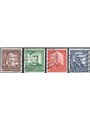 Germany 1953 Charity series no. 59/62 Cat. €110 (U)