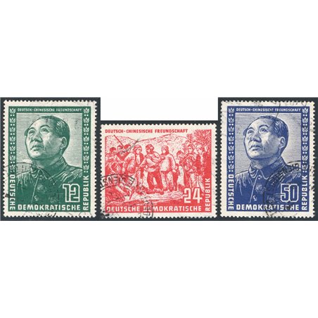 Germany 1951 Friendship with China series no. 286/88 Cat. €150 (U)