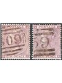 Great Britain 1862 Queen Victoria 6p violet the two known plates (3–4) no. 22 Cat. € 270 (U)
