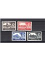Great Britain 1955 Castles Waterlow print run series No. 283/86. CiBaFil Cat. €420 (**)