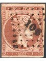 Greece 1861/62 Head of Mercury 1 l. brown no. 10 Certified by Apicella Cat. €1,050 (U)