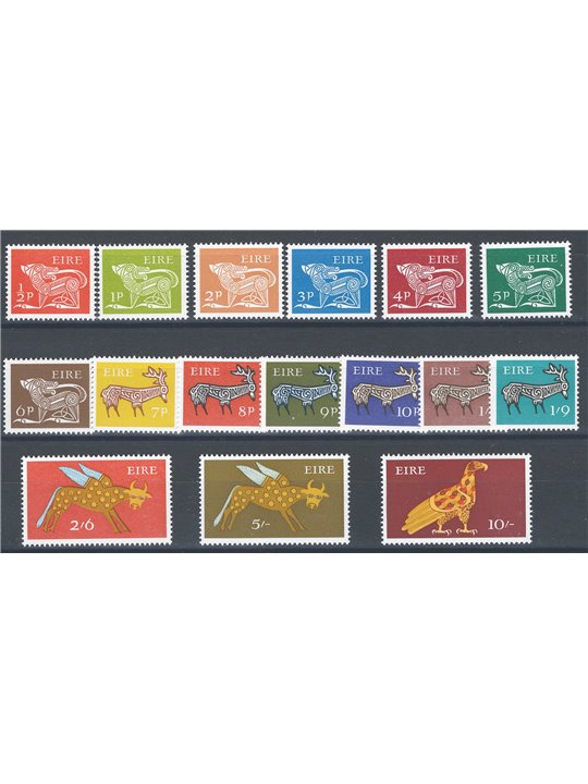 Ireland 1968/69 Definitive ‘Animals’ series no. 211/26 Cat. €40 (**)