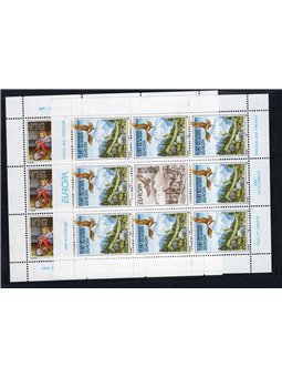 Jugoslavia 1995 Europa Cept in minifogli serie n° 2601/2 Cat. € 40 (**)
