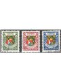 Liechtenstein 1927 87° Compleanno del principe serie n° 75/77 Cat. € 72 (U)