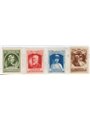 Liechtenstein 1929 Avvento di Francesco I serie n° 90/93 Cat. € 85 (**)
