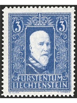 Liechtenstein 1933 Prince Francis I no. 117. Signed ED Catalogue price €270 (**)